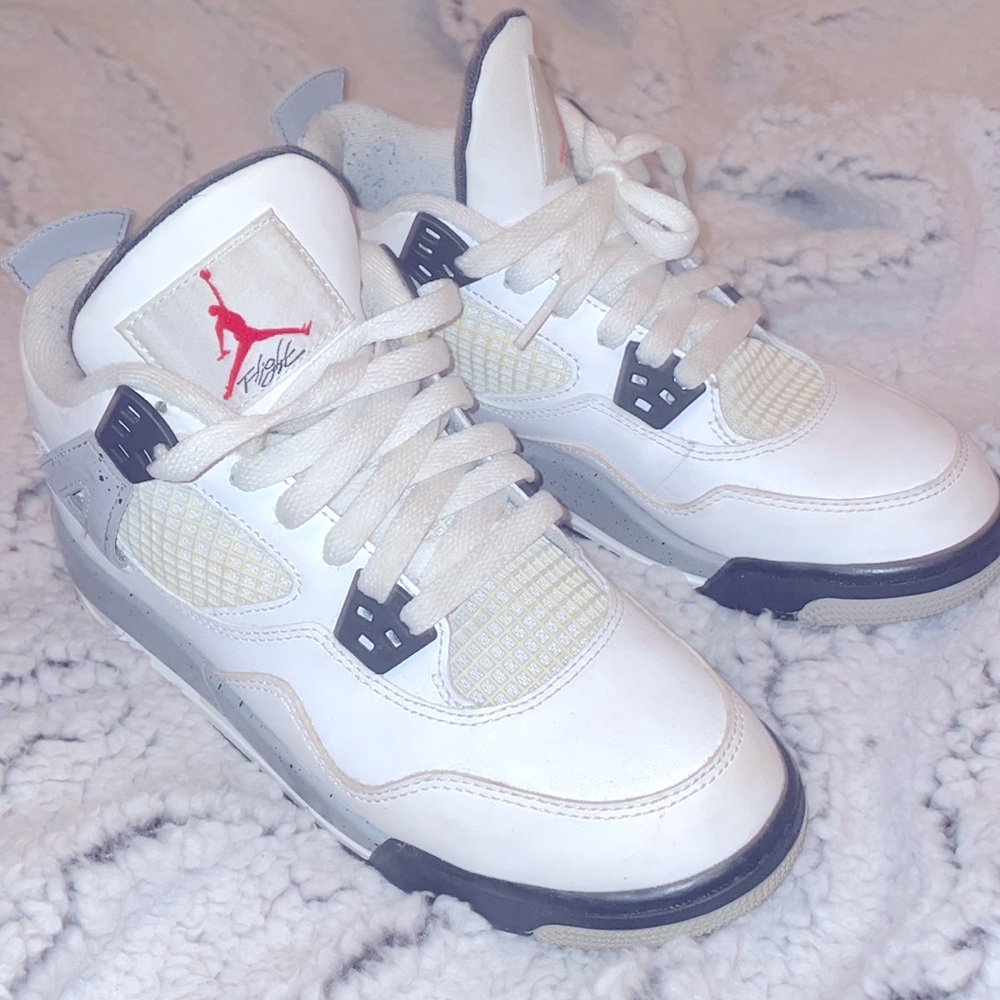 Air Jordan 4 Retro OG BG 'Cement’